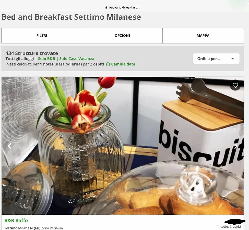 *** Bed & Breakfast B & B Baffo Settimo Milanese Italië